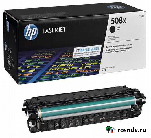 Тонер-картридж HP CF360X (black) для Color LaserJe Красноярск - изображение 1