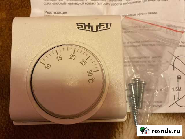 Терморегулятор для теплых полов ta4n-s 6070 Сальск - изображение 1