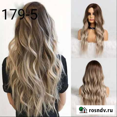 Новый парик, синтетическое термоволокно, канекалон Мурино - изображение 1