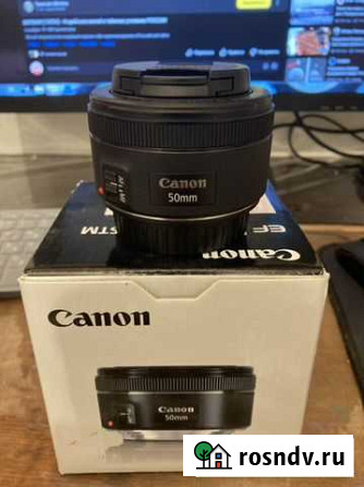 Объектив canon ef 50mm f 1 8 Хабаровск - изображение 1