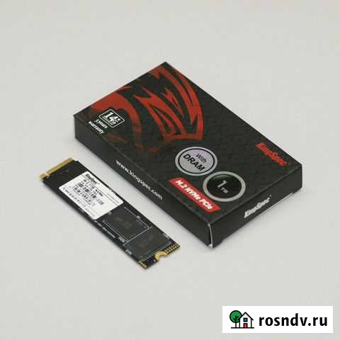 Накопитель SSD M.2 KingSpec NVMe dram 1тб Красноярск - изображение 1