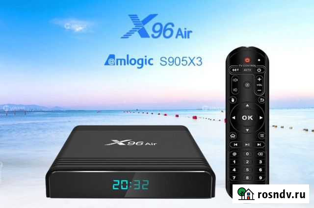 Новая.Гарантия. TV Box X96 Air /S905X3 Красноярск - изображение 1