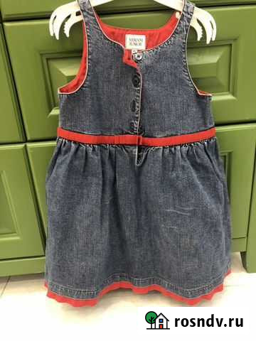 Платье-сарафан Armani джинсовый Екатеринбург - изображение 1