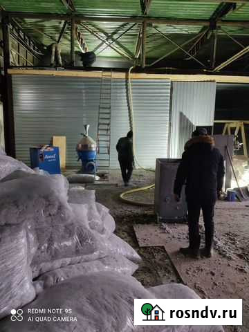 Задувка - Утепление Базальтовой ватой Казань - изображение 1