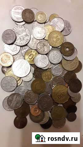 Иностранные монеты 100 штук (без повторов) Ульяновск - изображение 1