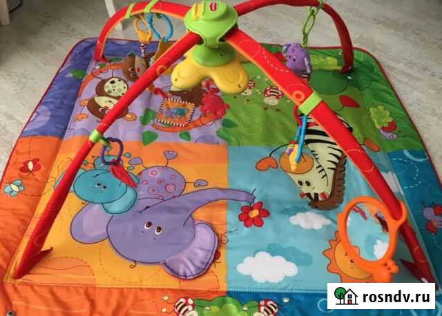 Развивающий коврик «Разноцветное сафари» Калининград - изображение 1