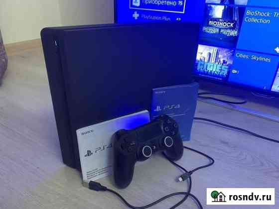 Sony PS4 slim 7108A + куча игр Мурино