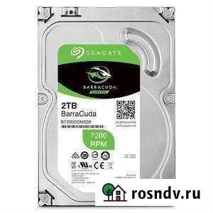 2 тб Жесткий диск Seagate BarraCuda (ST2000DM008) Архангельск - изображение 1