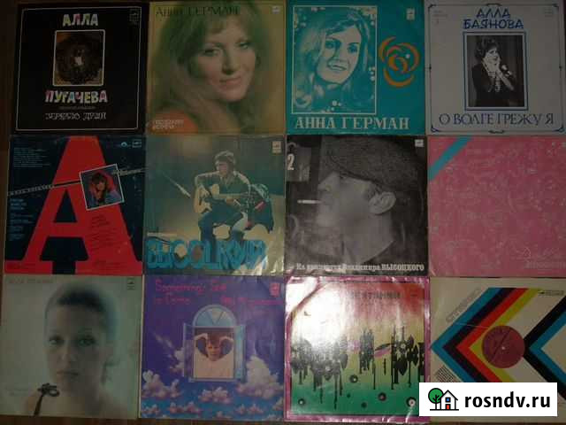 Винил - Сов./Зар. Эстрада - Большой Выбор Челябинск - изображение 1