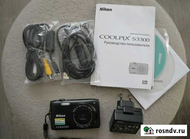 Фотоаппарат Nikon Coolpix S3300 Московский - изображение 1