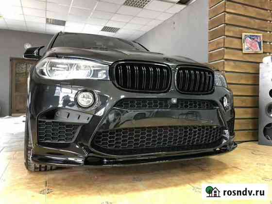 Губа на бампер King для BMW X5M Мытищи