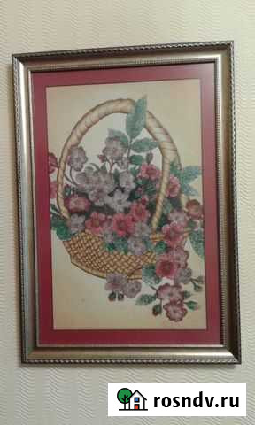 Картина Корзина с цветами Мичуринск - изображение 1