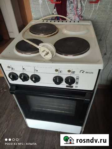 Плита электрическая бу с духовкой Чита - изображение 1