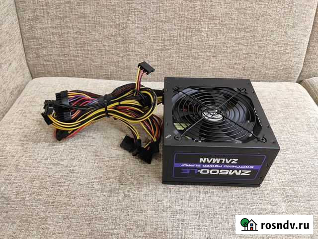 Блок питания Zalman ZM600-LE (600 Вт) Иваново - изображение 1