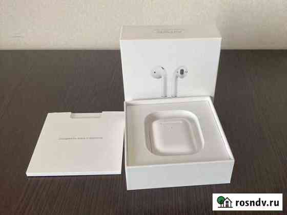 Airpods 2 оригинал с беспроводной зарядкой Ставрополь