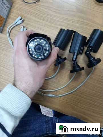 Камера видеонаблюдения уличная бу Биробиджан - изображение 1