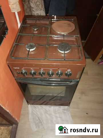 Плита газовая с эл. духовкой и эл. комфоркой Черногорск - изображение 1