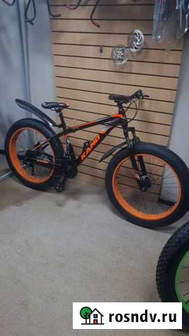 Чёрно-оранжевый фэтбайк 26R Дзержинск - изображение 1