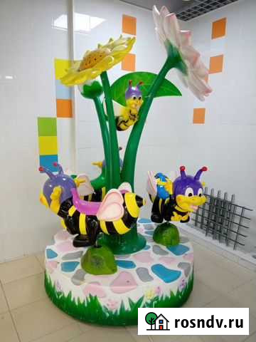 Аттракцион Карусель детская Пчелки для помещения Тверь - изображение 1