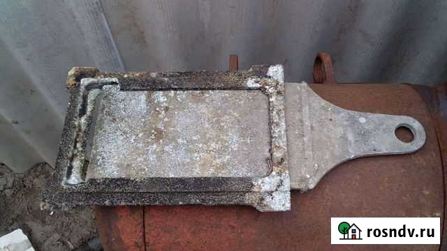 Печная заслонка задвижка алюминиевая Россошь - изображение 1