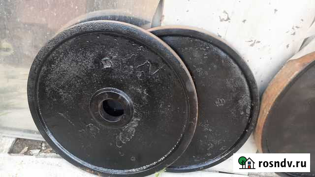 Блины для штанги по15кг-20кг Краснодар - изображение 1