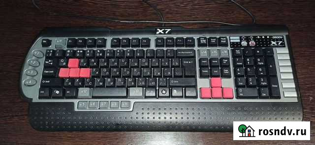Игровая клавиатура A4Tech X7-G800V Жуковский - изображение 1