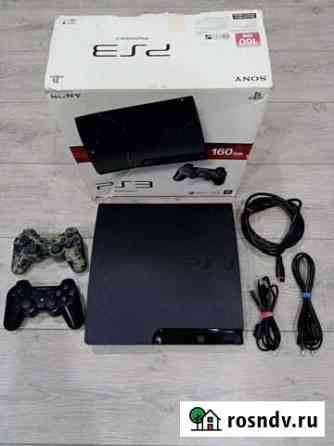 Sony PS3 slim 160 гб+игры Полевской