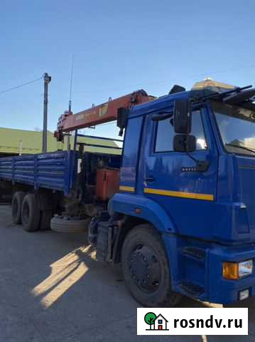 Камаз кран борт стрела 7т Пермь - изображение 1