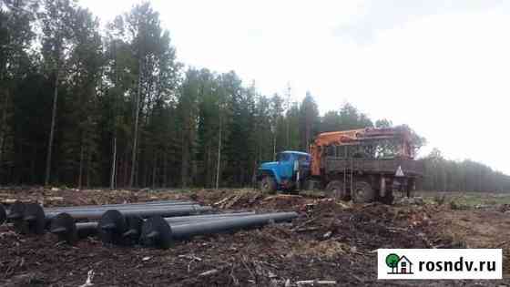 Убм-85. Монтаж больших винтовых свай Астрахань