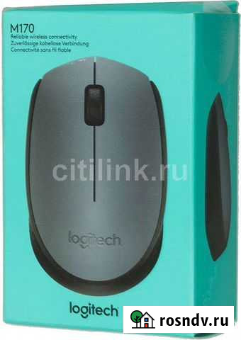Мышь Logitech M170, оптическая, беспроводная Мурино - изображение 1