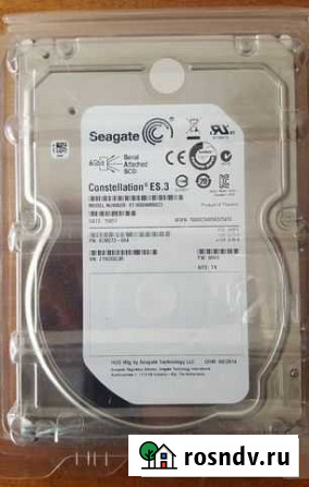 Серверный жёсткий диск SAS Seagate 1TB Владимир - изображение 1