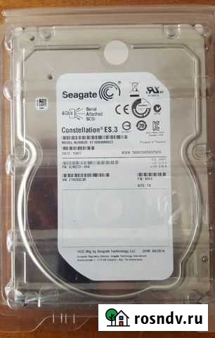 Серверный жёсткий диск SAS Seagate 1TB Владимир - изображение 1