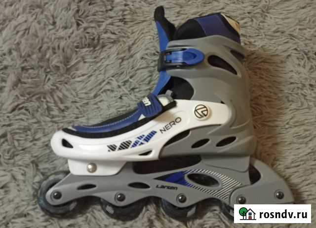 Роликовые коньки раздвижные 39-42 Санкт-Петербург - изображение 1