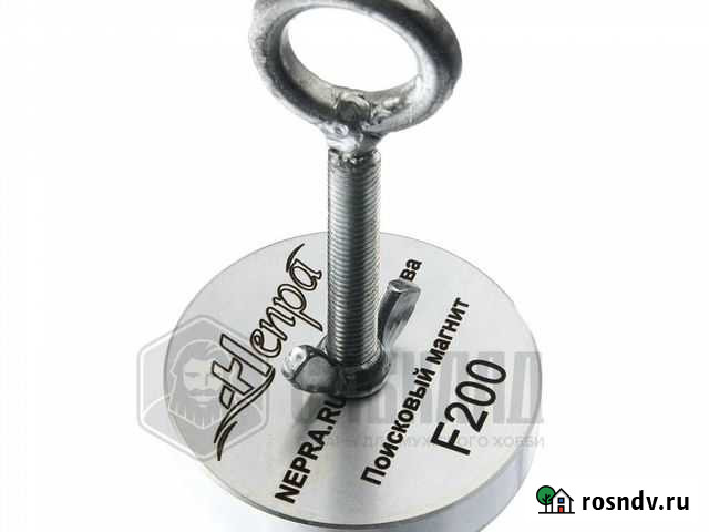 Односторонний поисковый магнит F200кг Н Красноярск - изображение 1