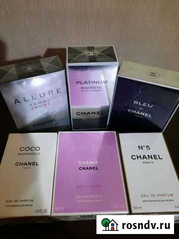 Парфюмерия Chanel Тамбов - изображение 1