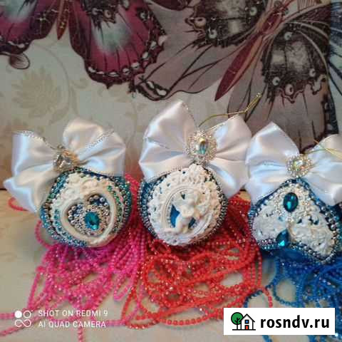 Елочные шары ручной работы Ухта - изображение 1