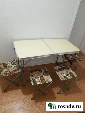 Столик для пикника+4 стула(комплект) Симферополь - изображение 1