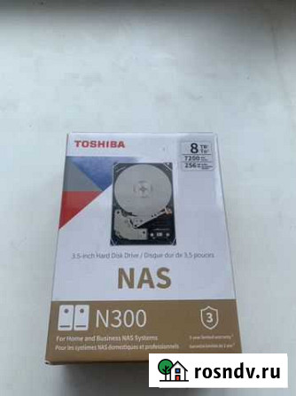 Внутренний HDD Toshiba hdwg180ezsta NAS N300 8Tb Оренбург - изображение 1