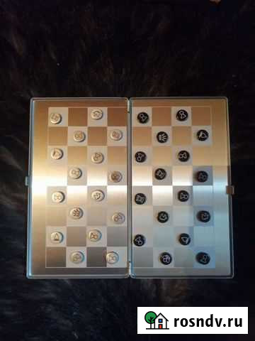 Шашки шахматы на магните Балашиха - изображение 1