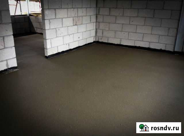 Стяжка пола за 1 день Мытищи - изображение 1