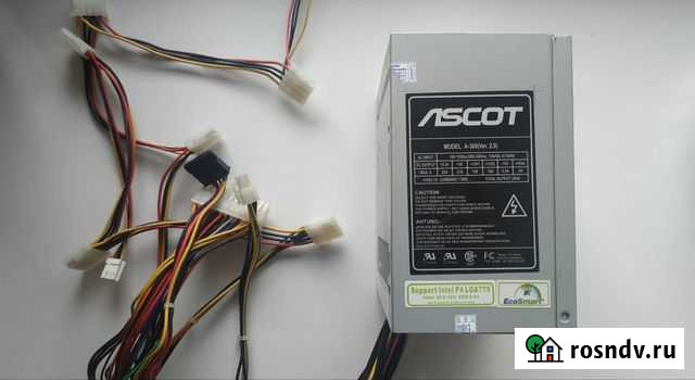 Компьютерный блок питания ascot A-360 (360W) Самара - изображение 1
