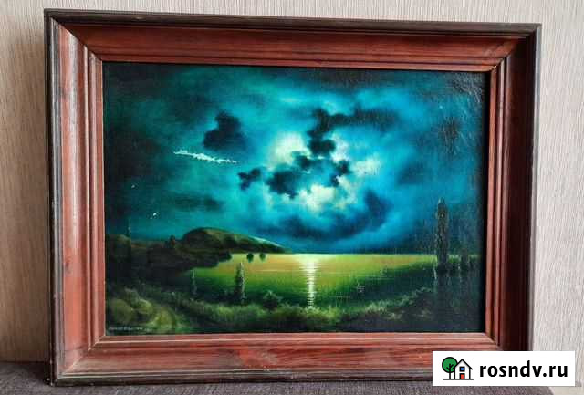 Картина масло худ. Юрков-Кобылин 1995 Евпатория - изображение 1