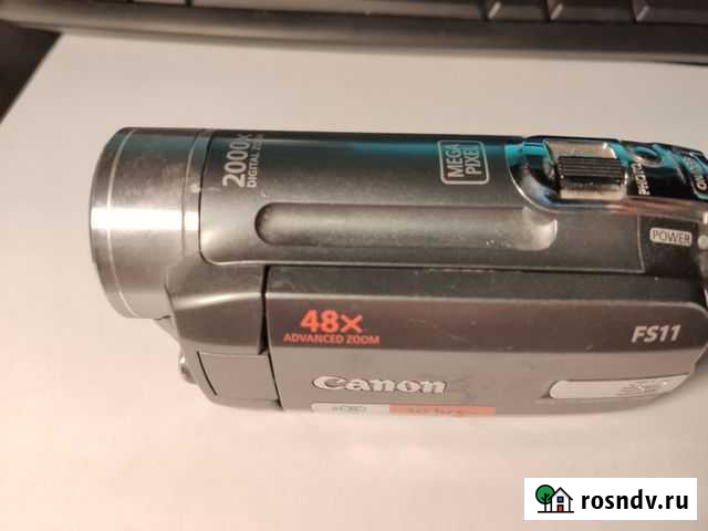 Видеокамера Canon FS11 16Гб, зум x48 Курган - изображение 1