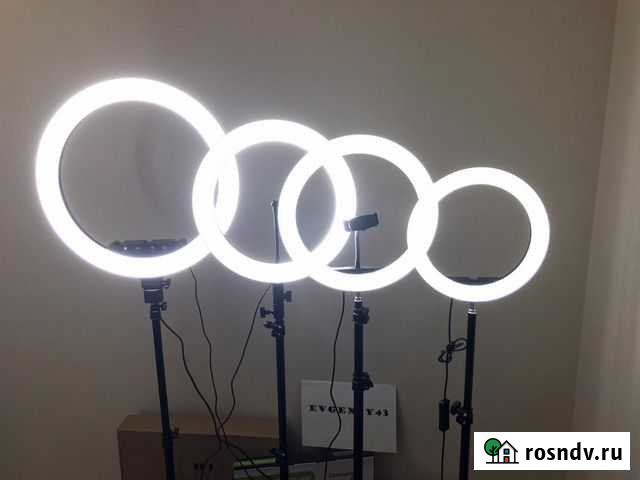 Кольцевая лампа, селфи лампа + штатив Киров - изображение 1