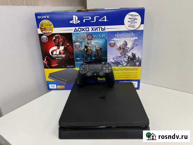 Игровые приставки Sony playstation 4 slim 1TB CUH Дзержинск - изображение 1