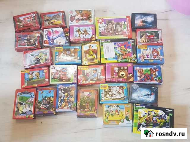 Пазлы 3+ от 54 до 80 деталей (28 штук) Севастополь - изображение 1