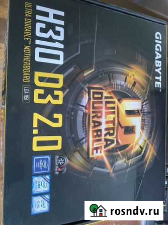 Материнская плата gigabyte h310 1151 Волгоград - изображение 1