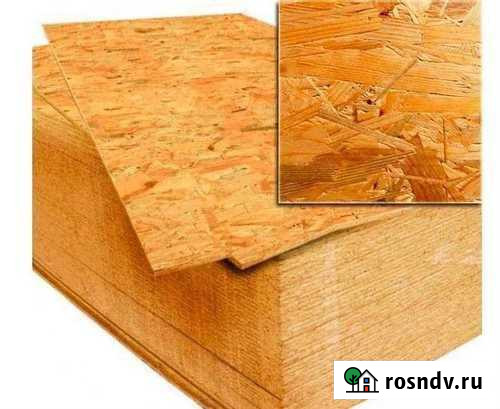 Плита осб (OSB-3) влагостойкая 12 мм Ногинск - изображение 1