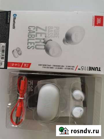 Беспроводные наушники jbl 115 Липецк - изображение 1