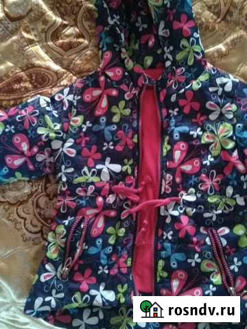 Куртка на девочку 4-6 лет Липецк - изображение 1